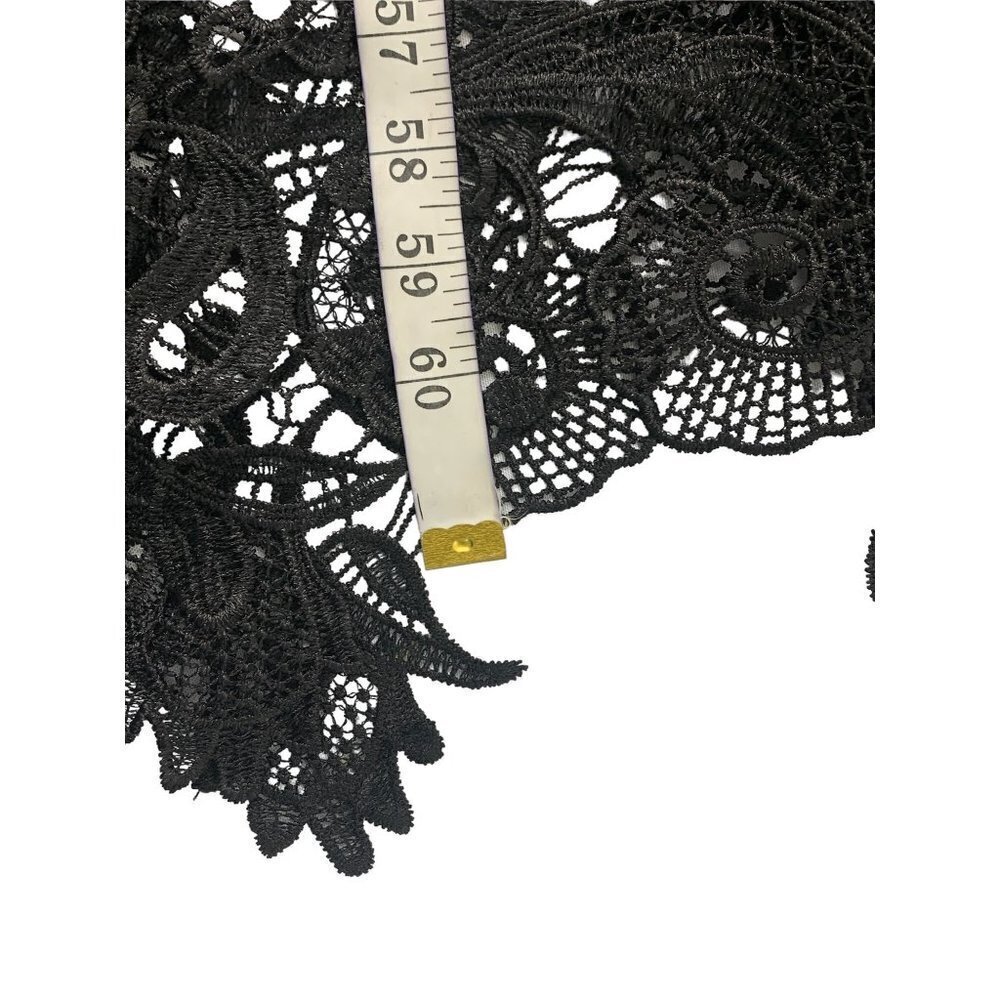 Women's Black Super Long Dress - Picture 6 of 6